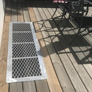 Aluminum Cover for Deck- Opening