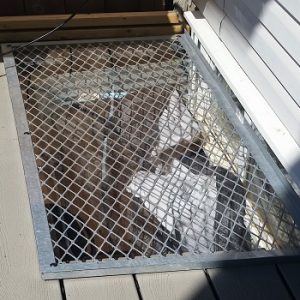 Rectangular Steel Cover for Deck Opening