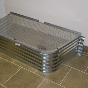 Steel Cover Complete with Polycarbonate Sheet