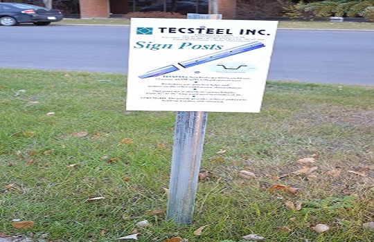 Utility Sign Post-5 mar